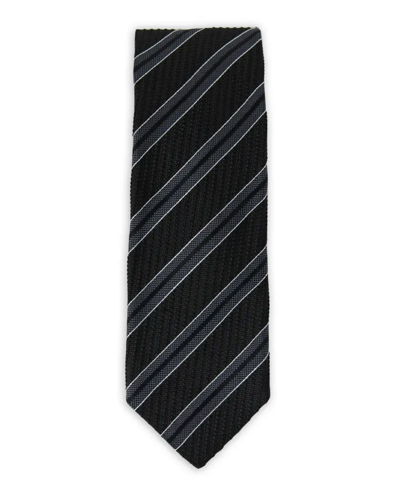 Mfpen stripe tie - Schwarz Schwarz