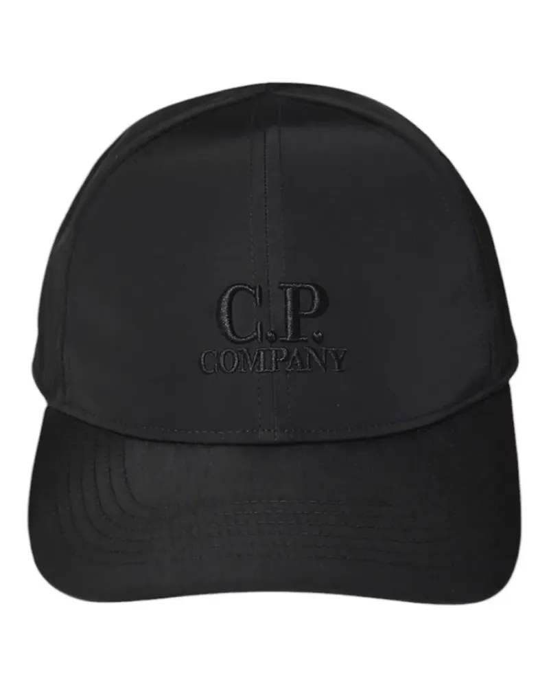 C.P. Company Chrome-r Google cap - Schwarz Schwarz