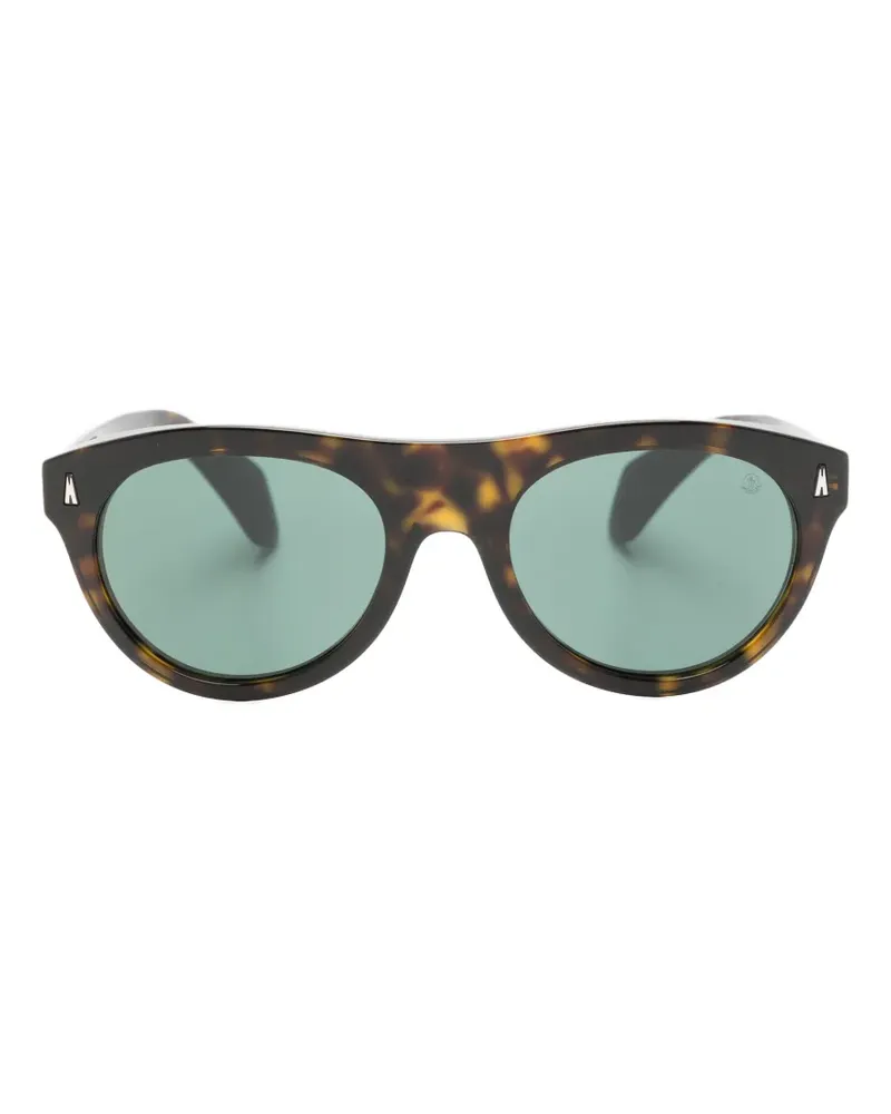 Moncler tortoiseshell-effect sunglasses - Braun Braun