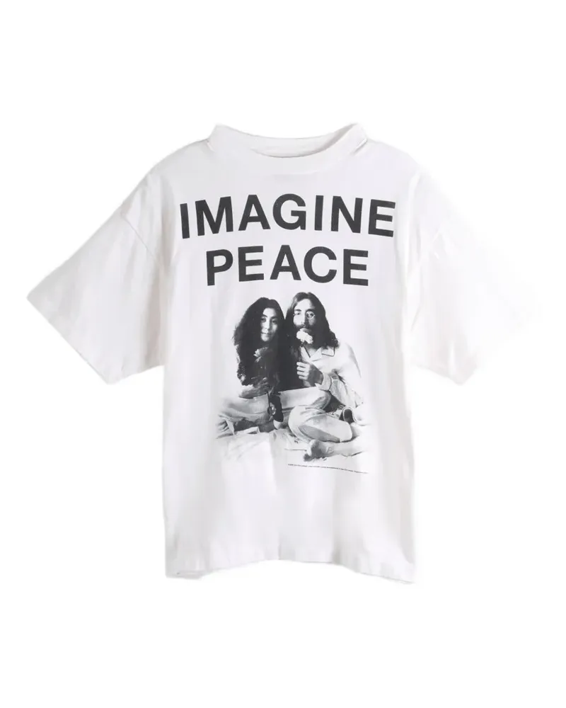 SAINT MXXXXXX graphic-print T-shirt - Weiß Weiß