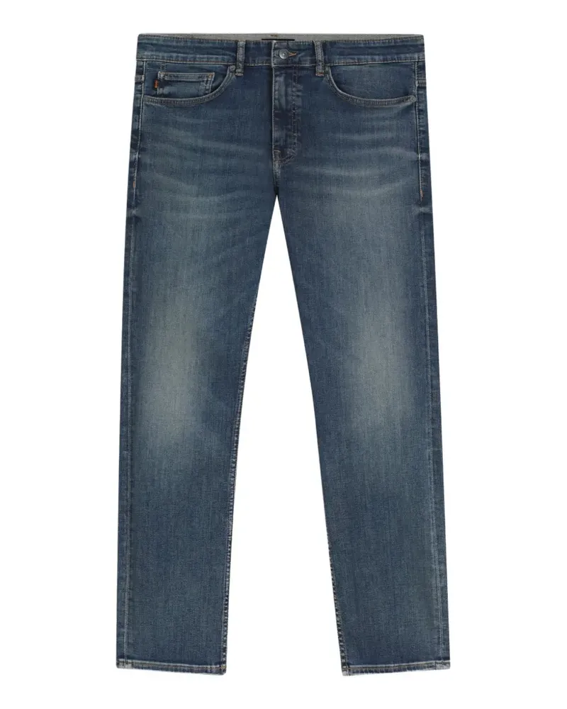 HUGO BOSS Ausgeblichene Delaware Jeans - Blau Blau