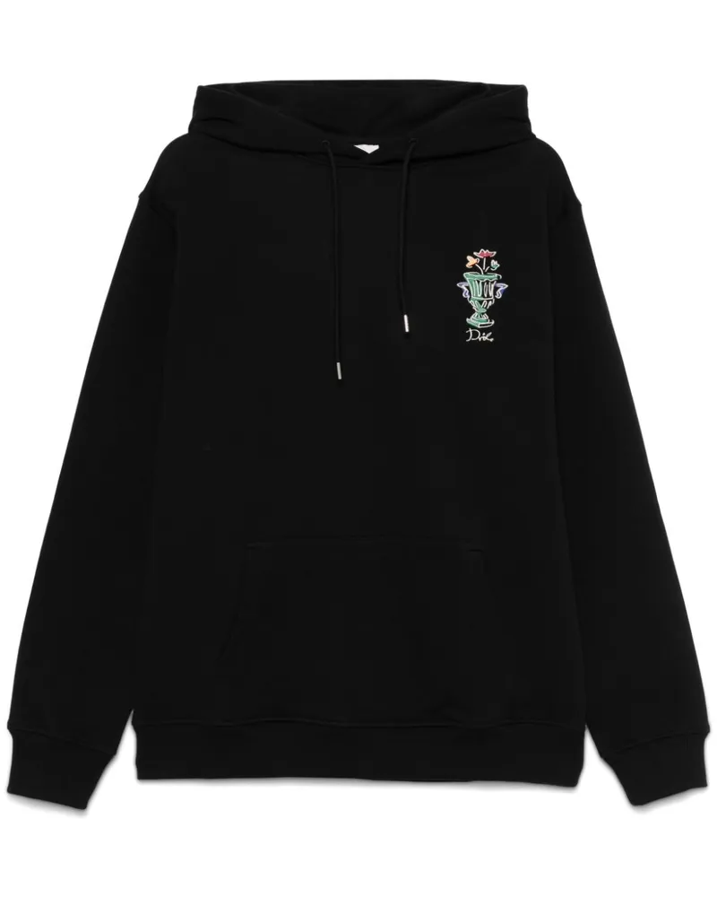 Drôle de Monsieur Vase Hoodie - Schwarz Schwarz