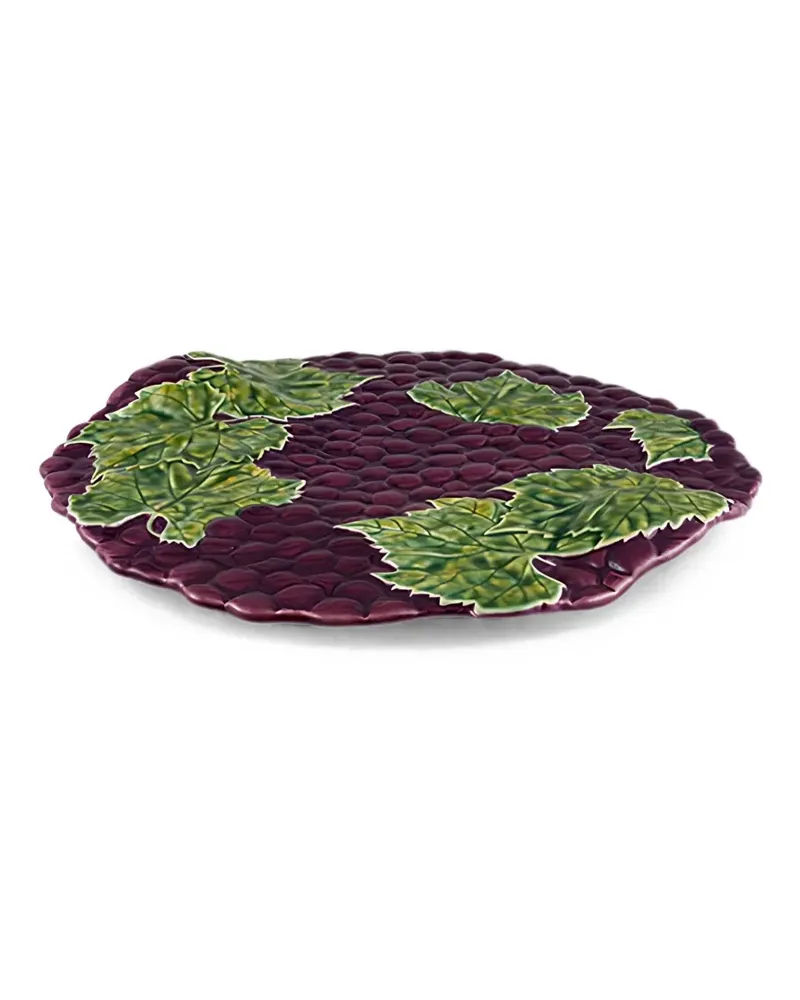 Bordallo Pinheiro grape-motif cheese board - Violett Violett