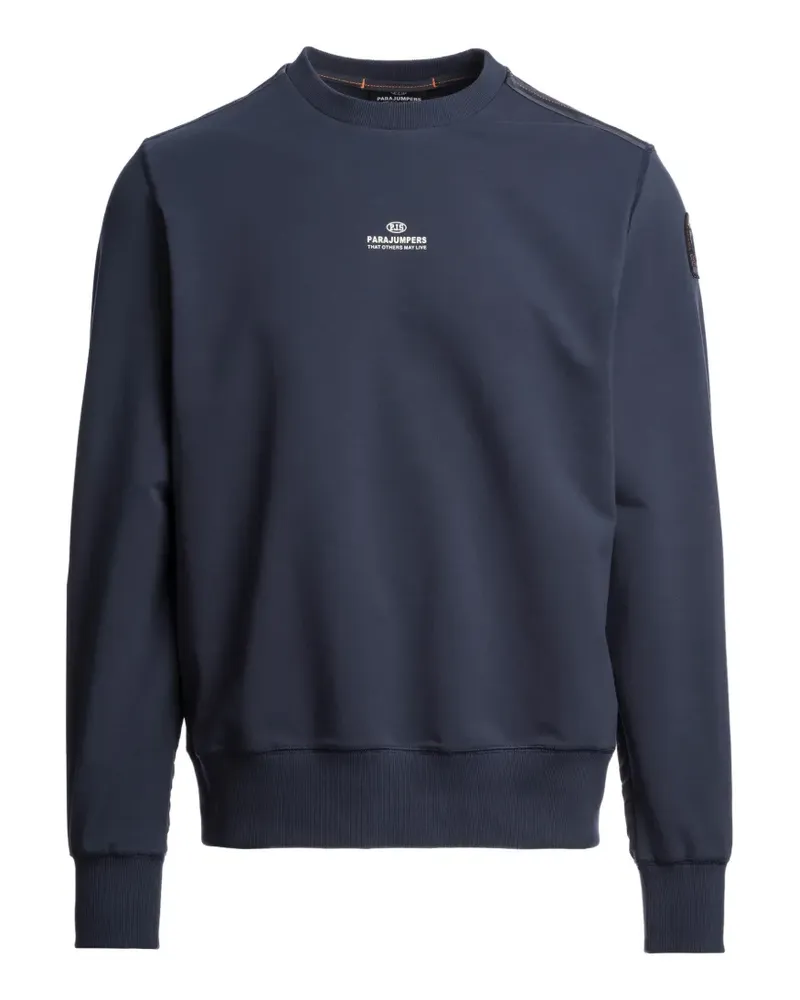 Parajumpers logo-print sweatshirt - Blau Blau