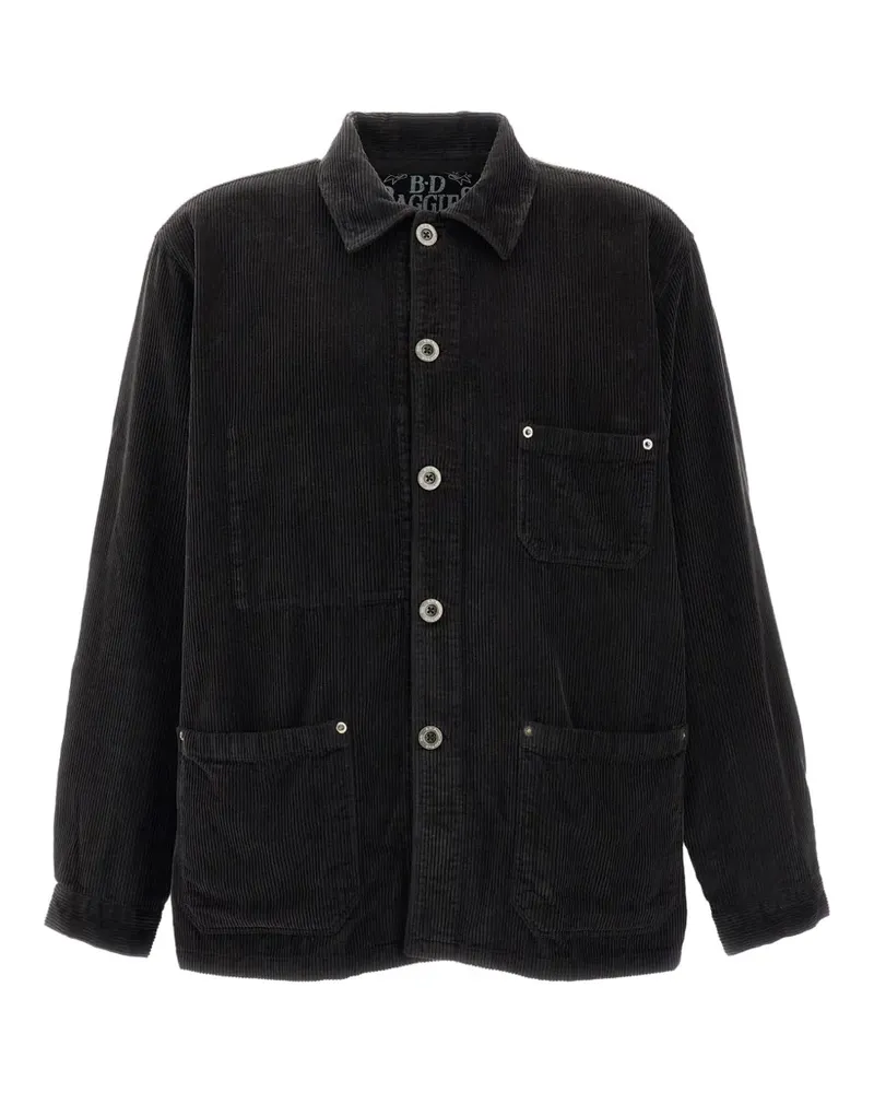 B.D. Baggies Max corduroy pocket-detail overshirt - Braun Braun