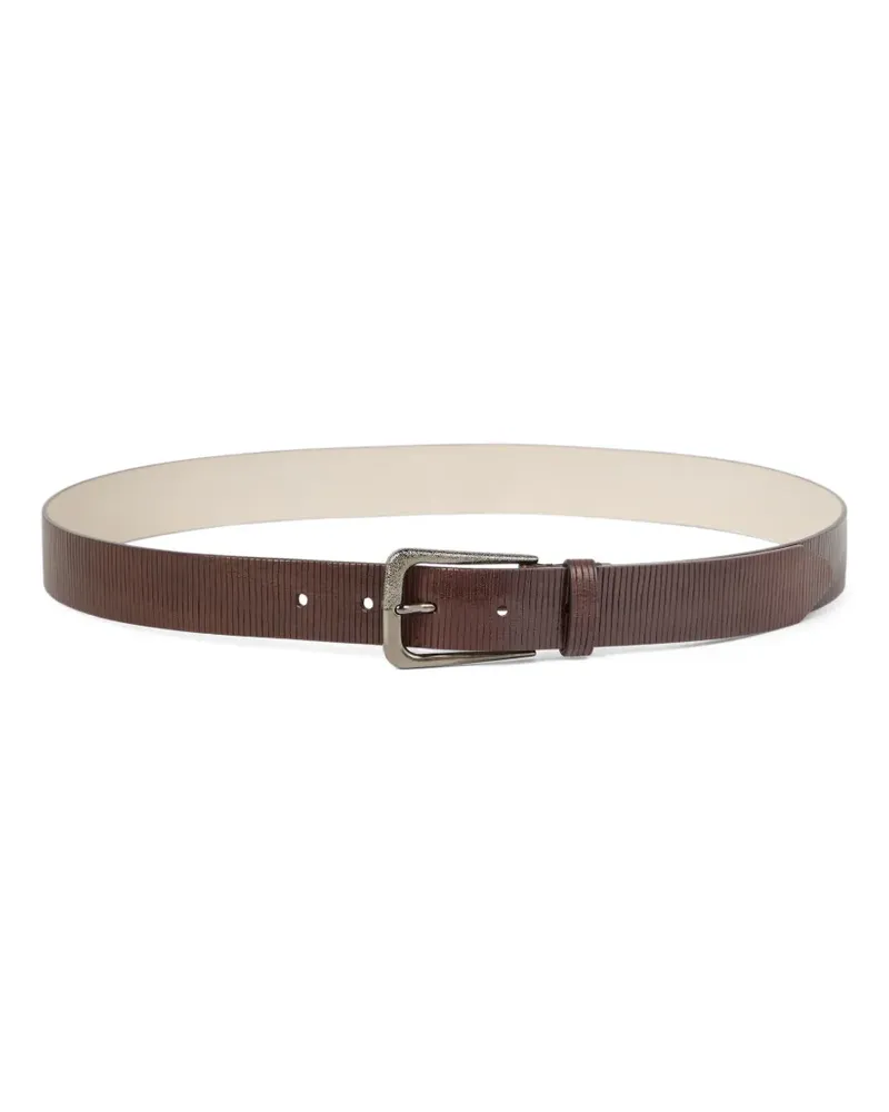 Brunello Cucinelli Klassischer Gürtel - Braun Braun