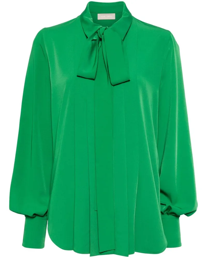 Elie Saab Hemd aus leichtem Krepp - Grün Grün