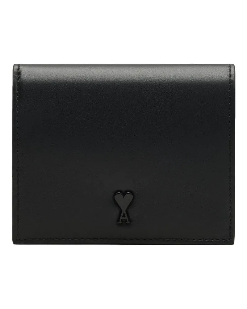 AMI Paris Ami de Coeur Portemonnaie - Schwarz Schwarz