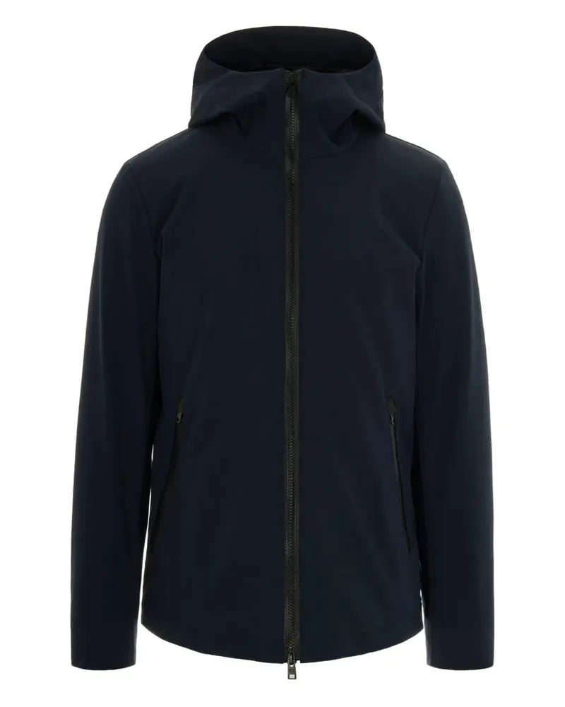 Woolrich zip-up hooded jacket - Blau Blau