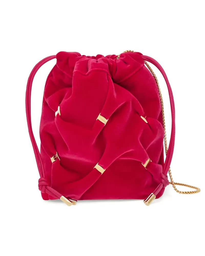 Ferragamo Mini Beuteltasche mit Vara-Schleife - Rot Rot