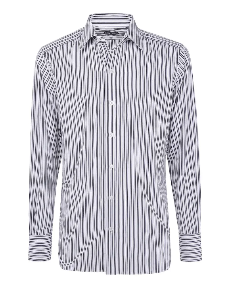 Tom Ford striped shirt - Weiß Weiß