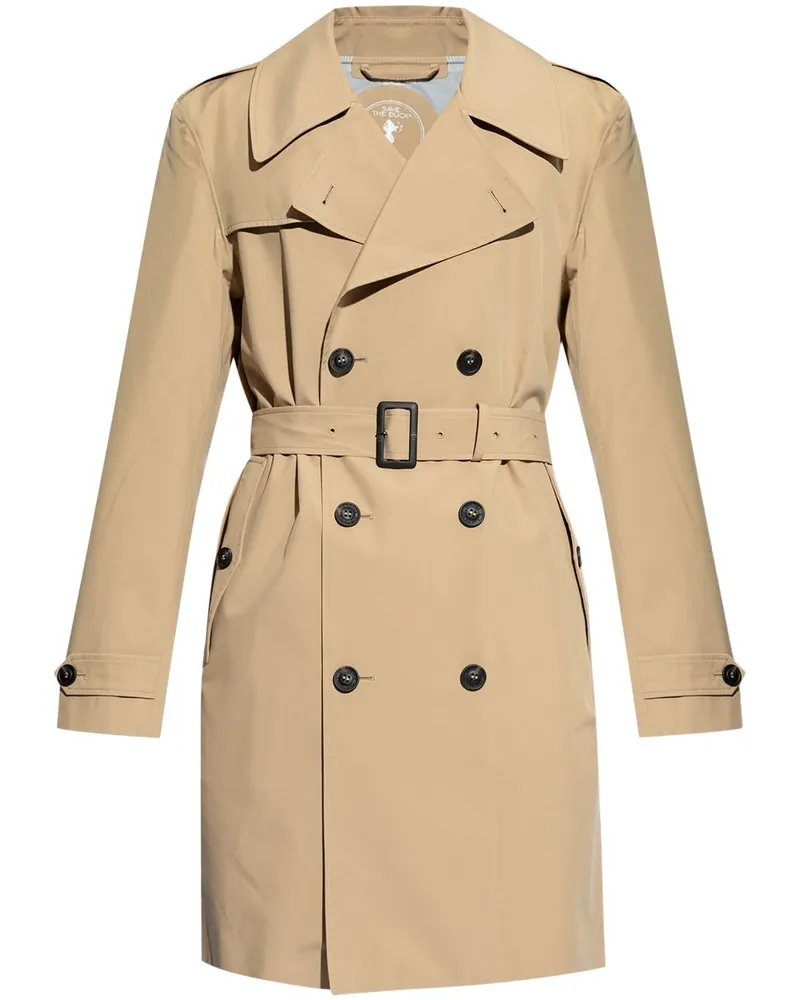 Save The Duck Doppelreihiger Zarek Trenchcoat Nude