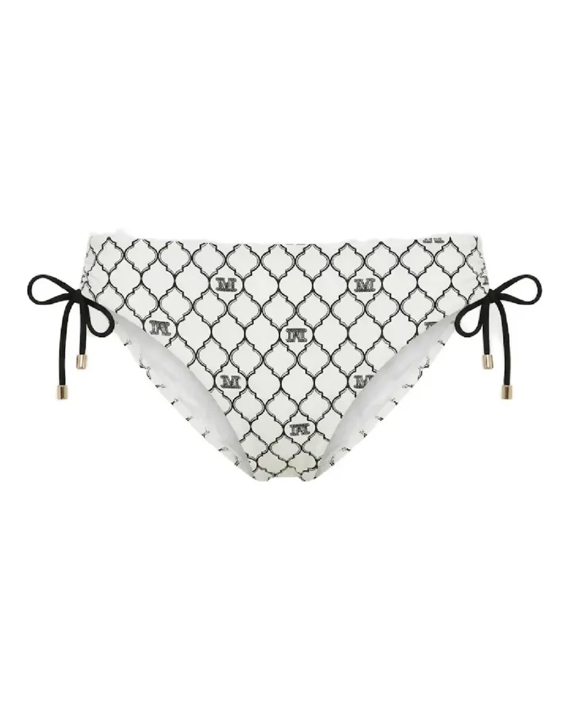 Max Mara Sibilla Bikinihöschen - Weiß Weiß