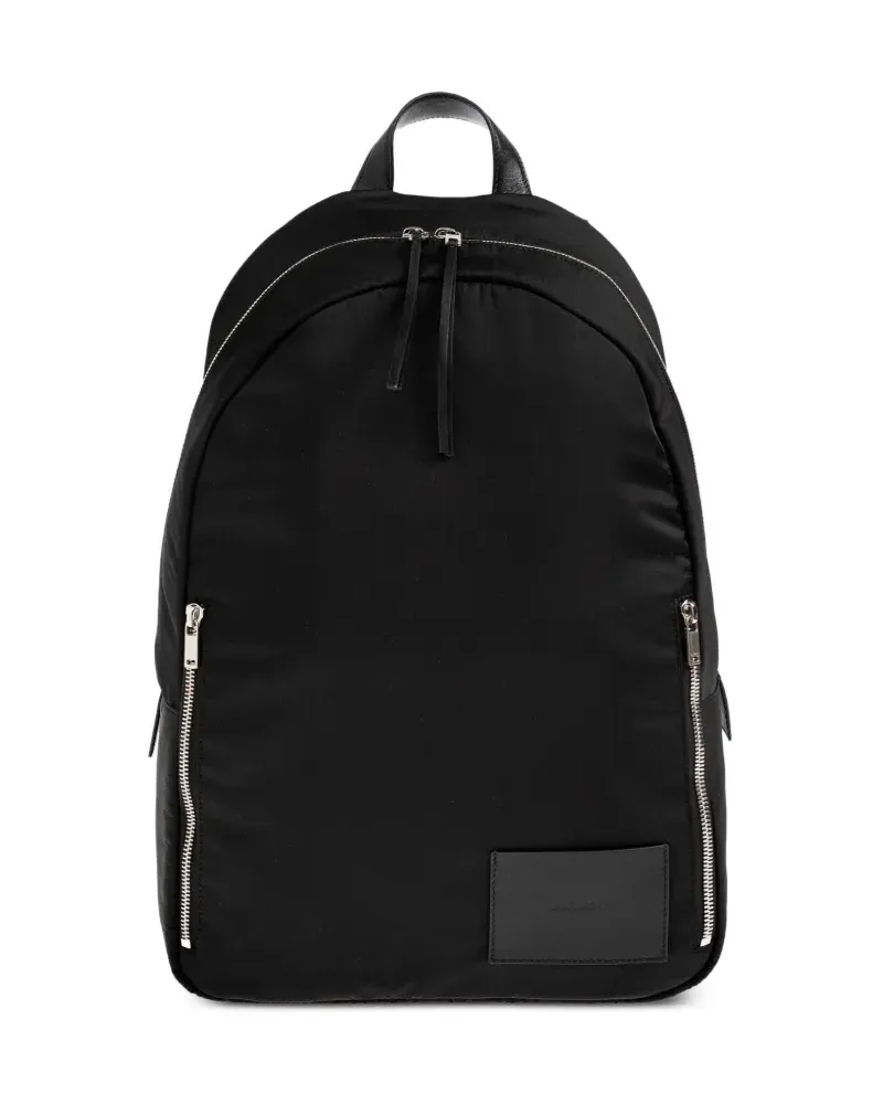 Jil Sander logo-patch backpack - Schwarz Schwarz