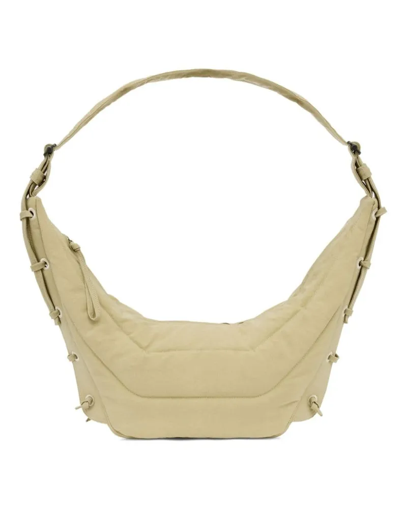 Christophe Lemaire Mittelgroße Soft Game Schultertasche - Nude Nude