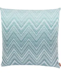 Missoni Home Kissen mit Zickzackmuster Blau