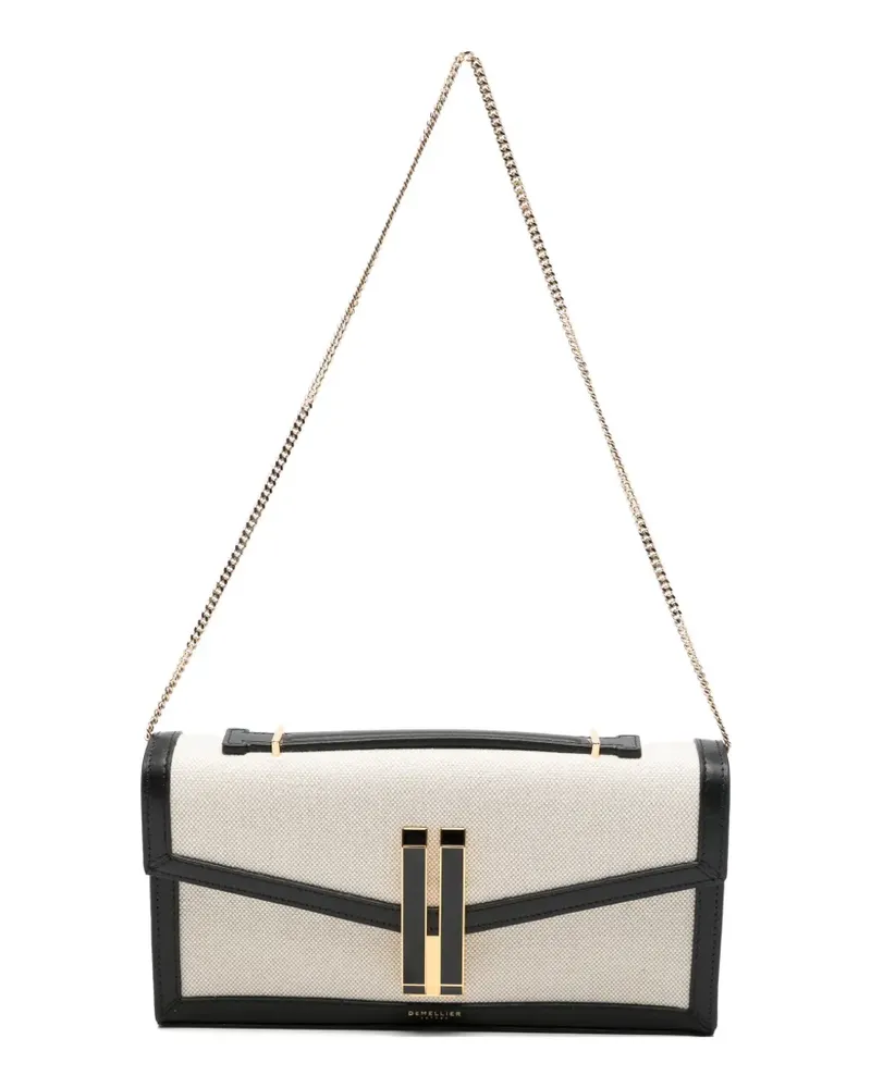 DeMELLIER Vancouver Clutch aus Canvas - Schwarz Schwarz