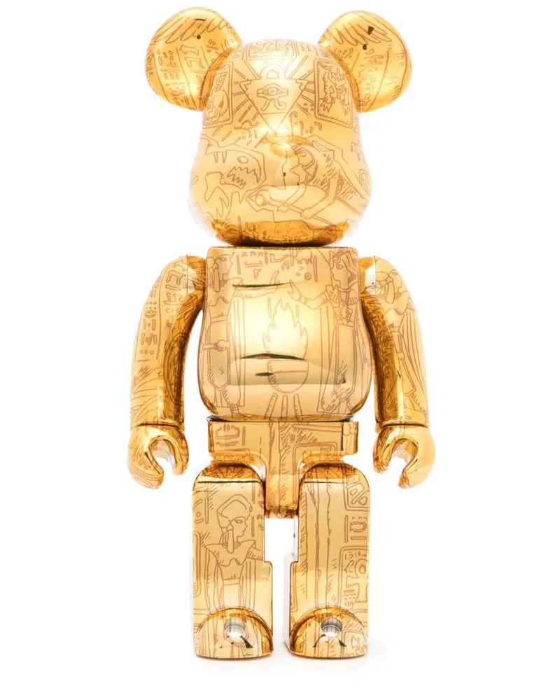 Medicom Toy Tu-Gi-Oh! Millenium Puzzle BE@RBRICK 400% Figur Gold