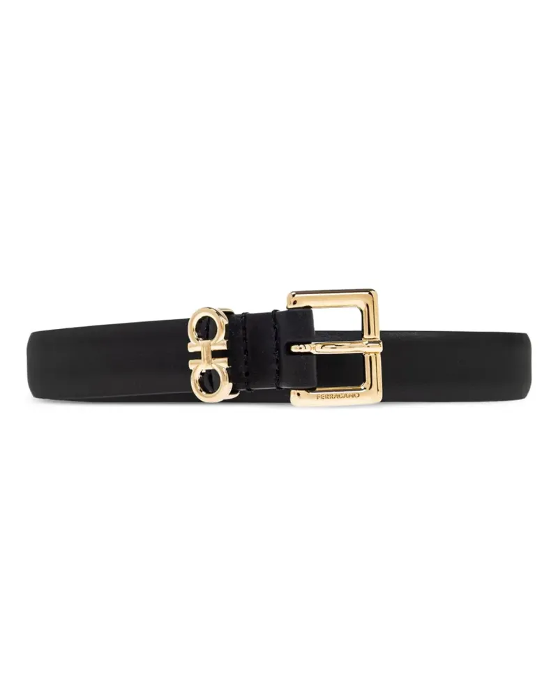 Ferragamo Gürtel mit Logo-Schnalle - Schwarz Schwarz