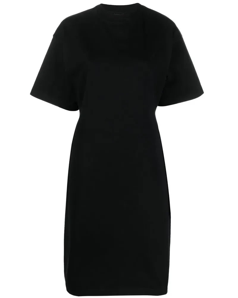 Balenciaga Hourglass T-Shirtkleid - Schwarz Schwarz