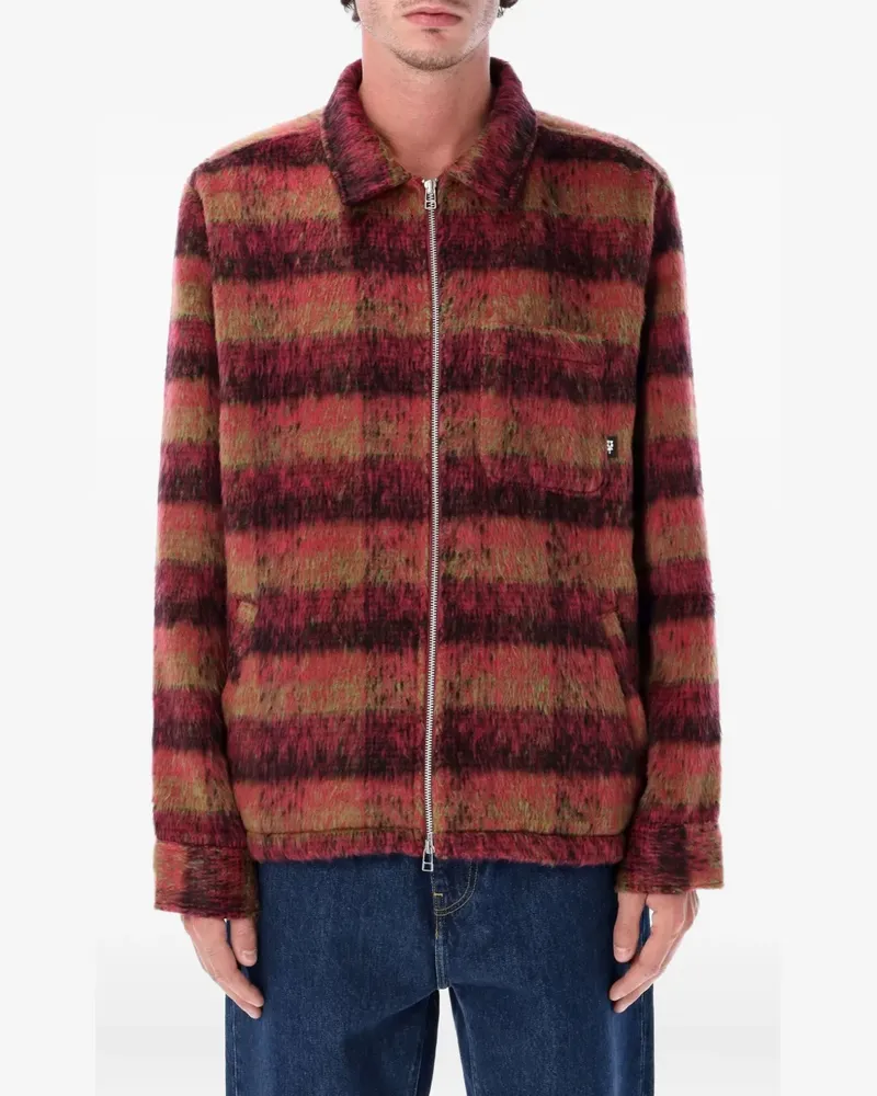 HUF Karierte Megablast Jacke - Rot Rot