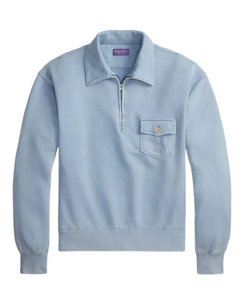 Ralph Lauren Sweatshirt mit Reißverschluss - Blau Blau