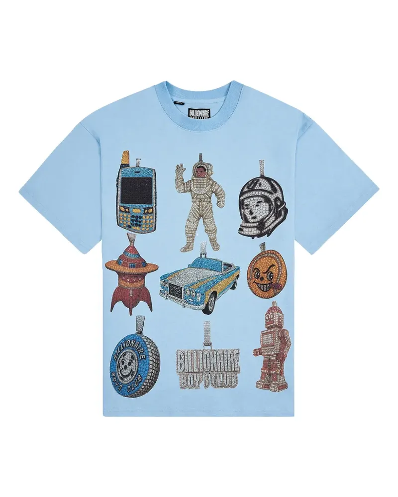 Billionaire Boys Club Icy graphic-print T-shirt - Blau Blau