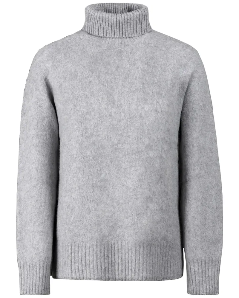 MOORER Lotta Pullover - Grau Grau