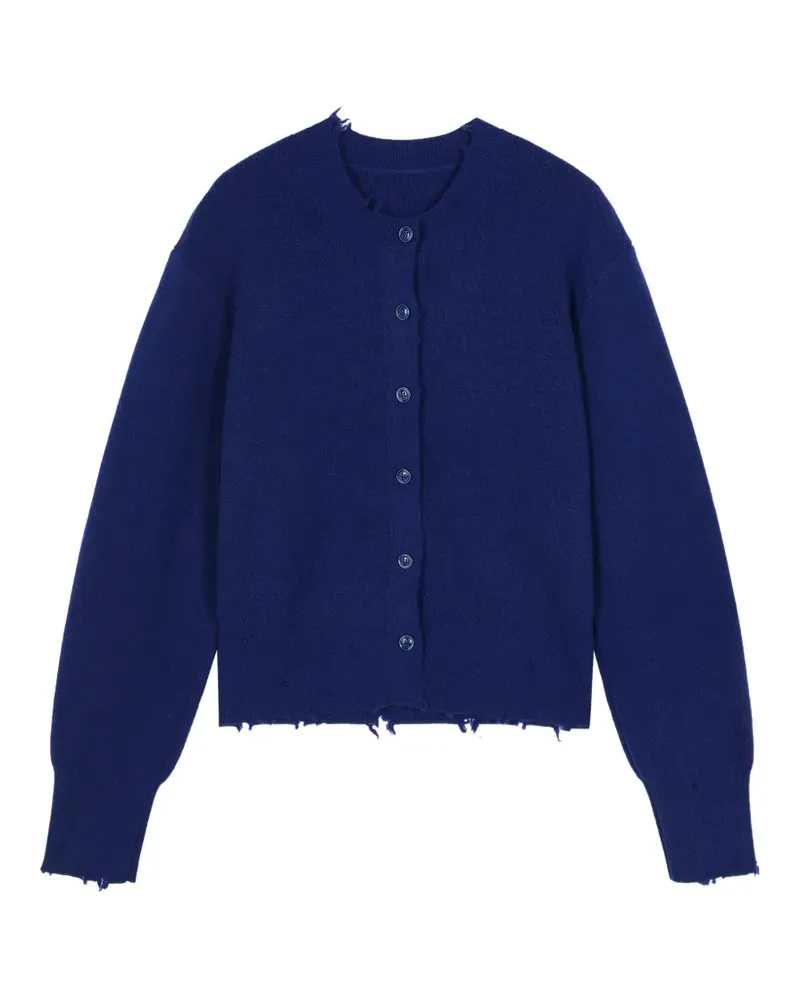 JNBY Cardigan im Distressed-Look - Blau Blau