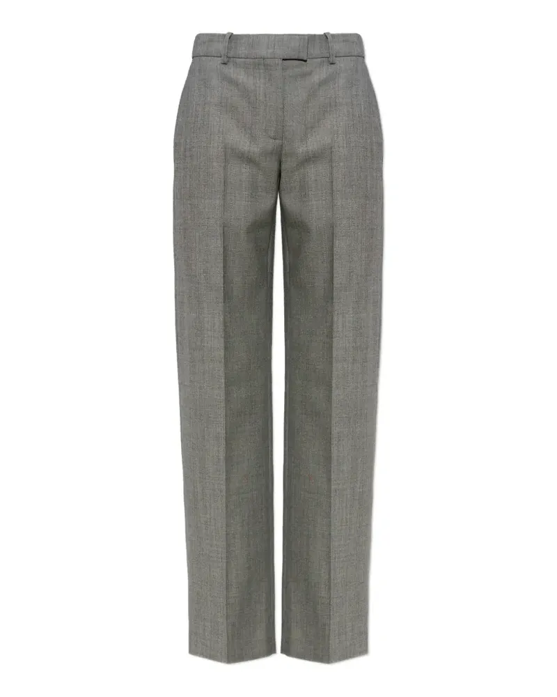 Alexander McQueen Hose mit Bügelfalten - Grau Grau