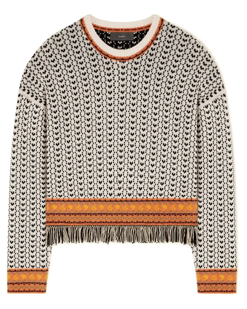 Alanui Pullover mit Duft aus Räucherwerk Nude