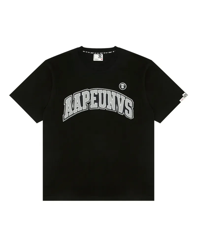 BAPE Ape University T-Shirt - Schwarz Schwarz