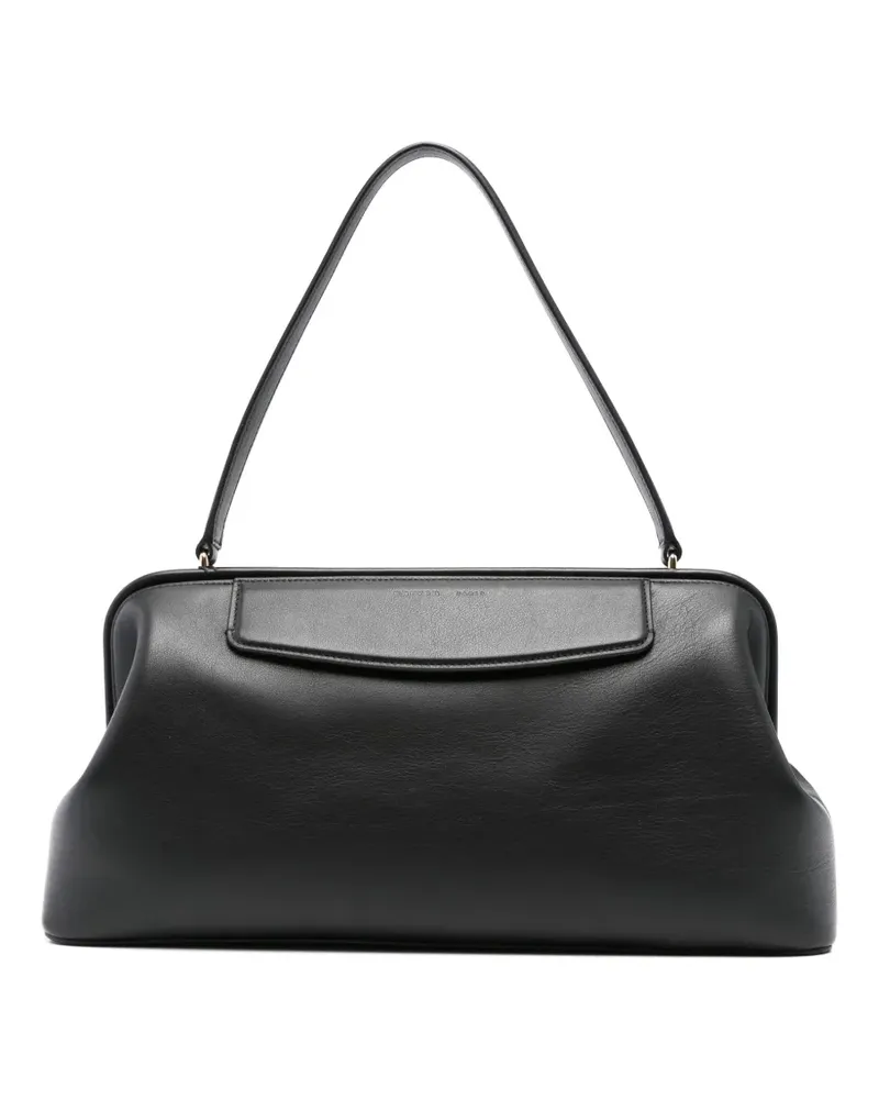 Carven Schultertasche aus Leder - Schwarz Schwarz