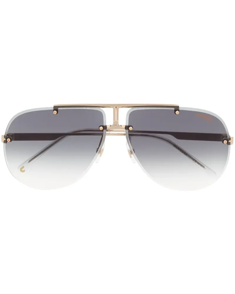 Carrera Getönte Pilotenbrille - Gold Gold