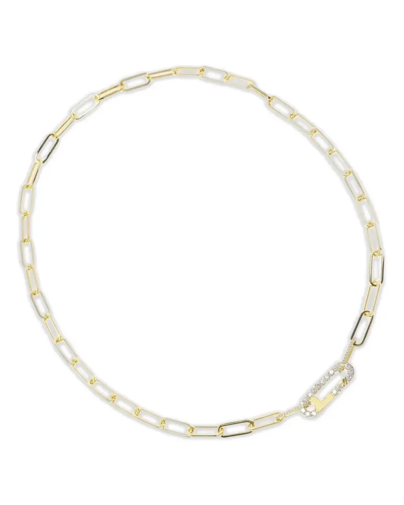 Alinka 18K yellow gold Linka diamond necklace Gold
