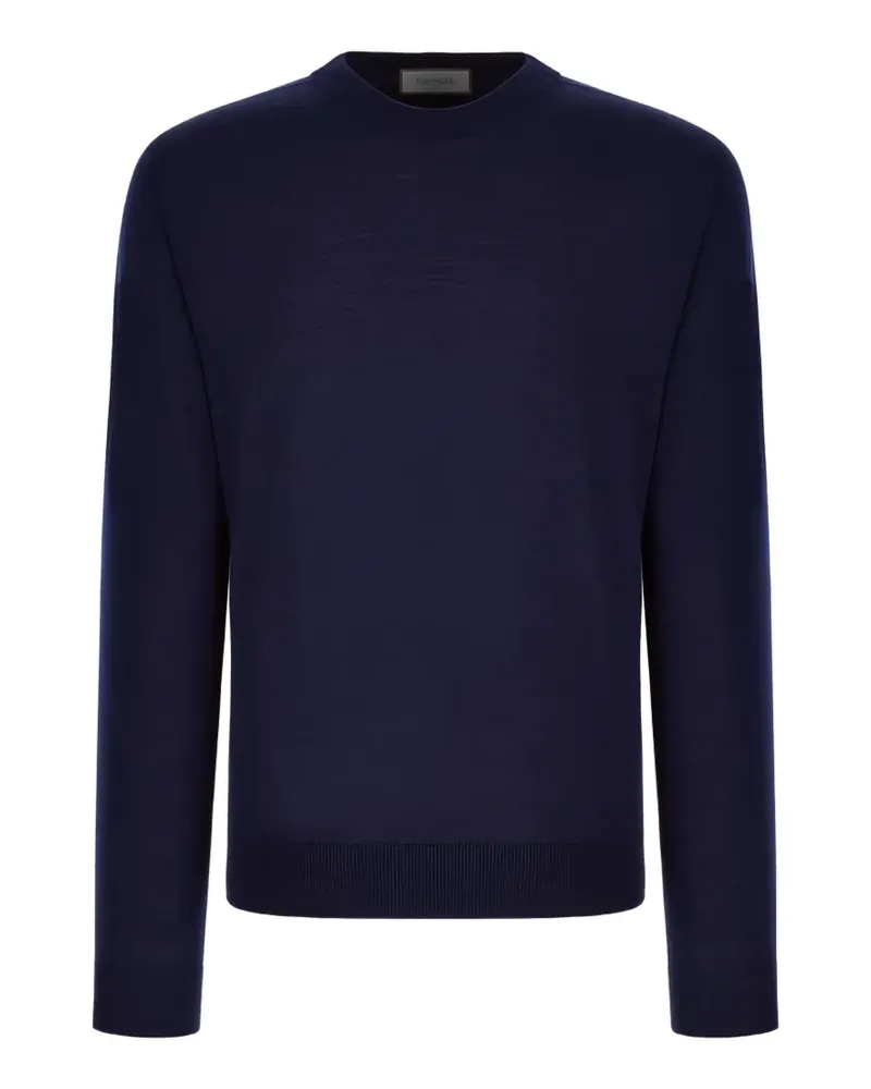 Canali crew-neck sweater - Blau Blau