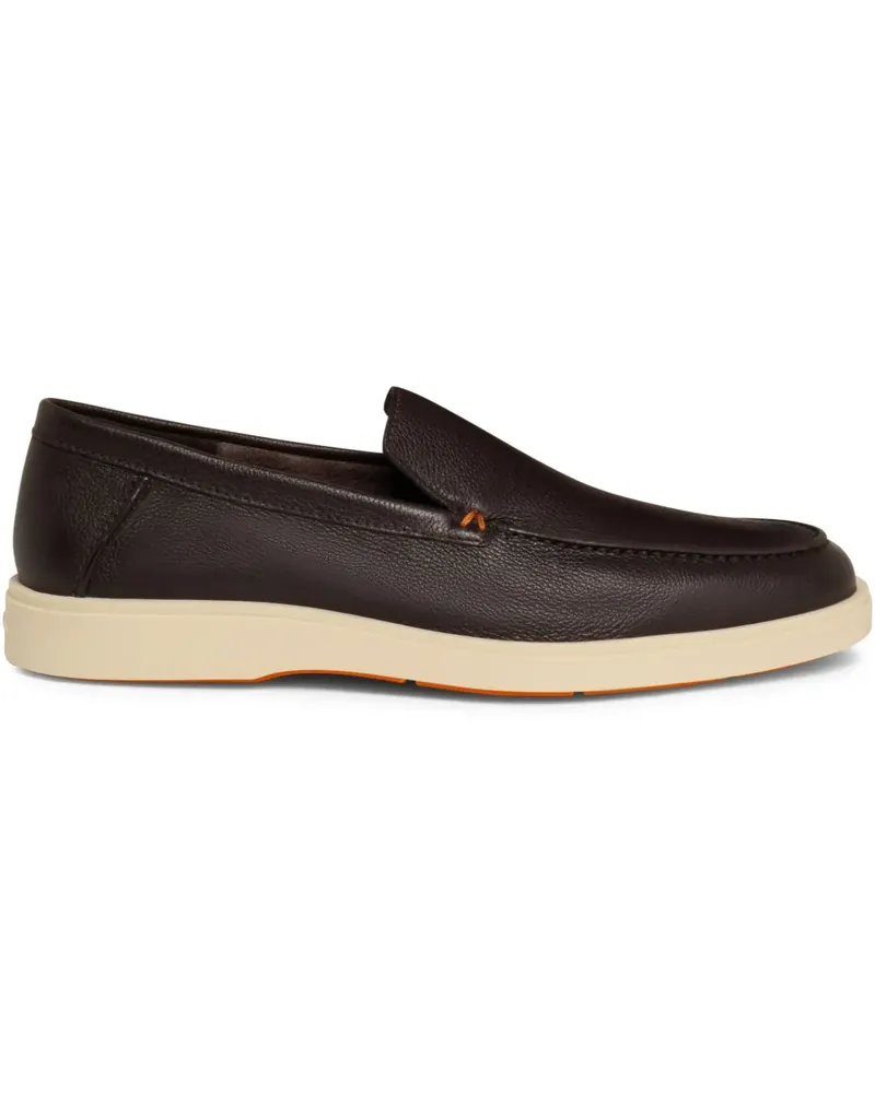 Santoni Klassische Loafer - Braun Braun