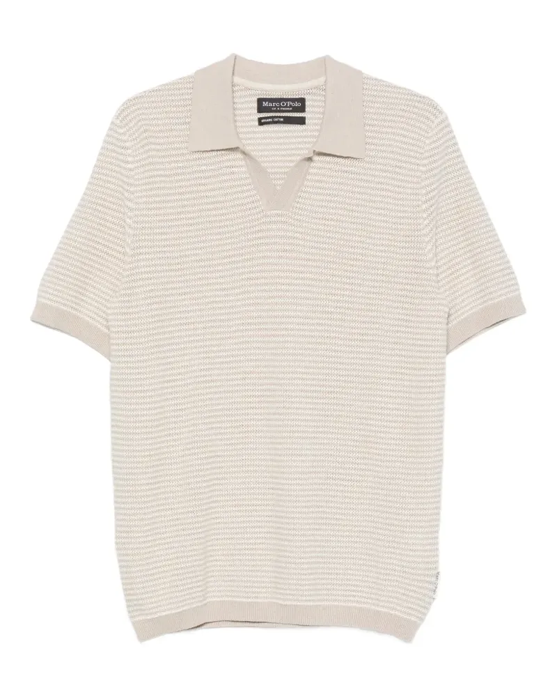 Marc O'Polo polo-collar T-shirt - Grau Grau