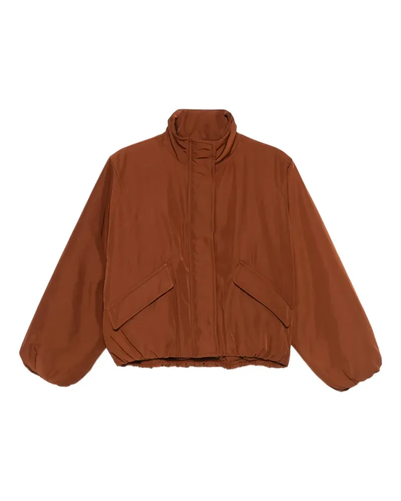 Drykorn Cadley Jacke mit Stehkragen und elastischem Saum - Braun Braun