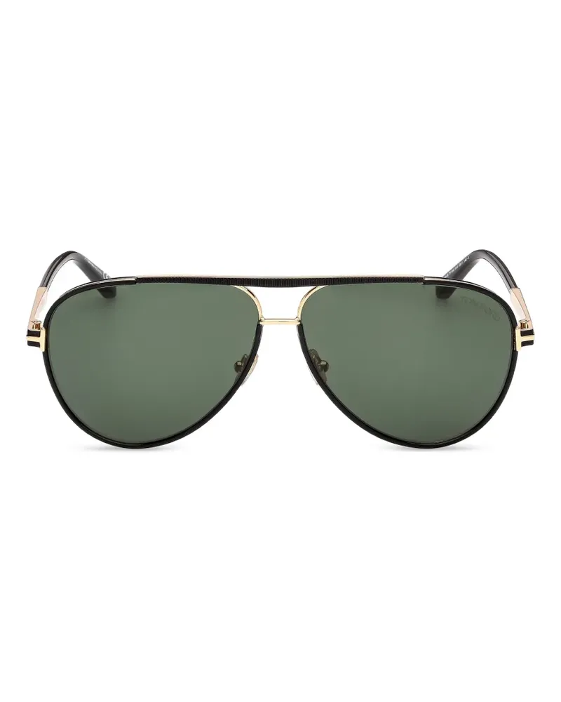 Tom Ford pilot metal sunglasses - Schwarz Schwarz