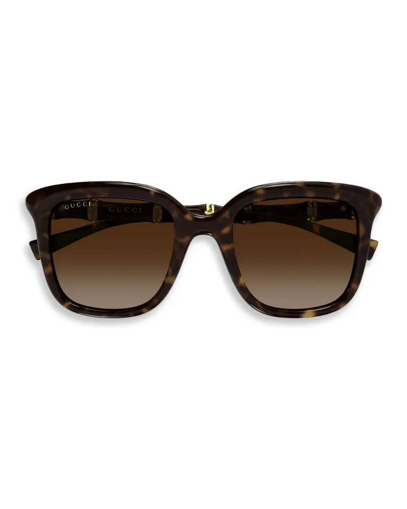 Gucci square-frame sunglasses - Braun Braun