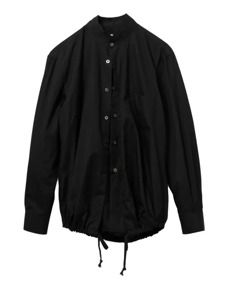 Comme des Garçons cotton shirt - Schwarz Schwarz