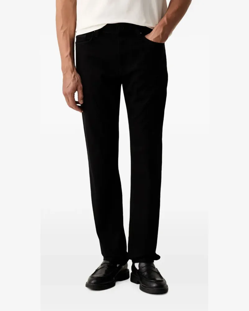 JOOP! Mitch logo-patch straight-leg jeans - Schwarz Schwarz