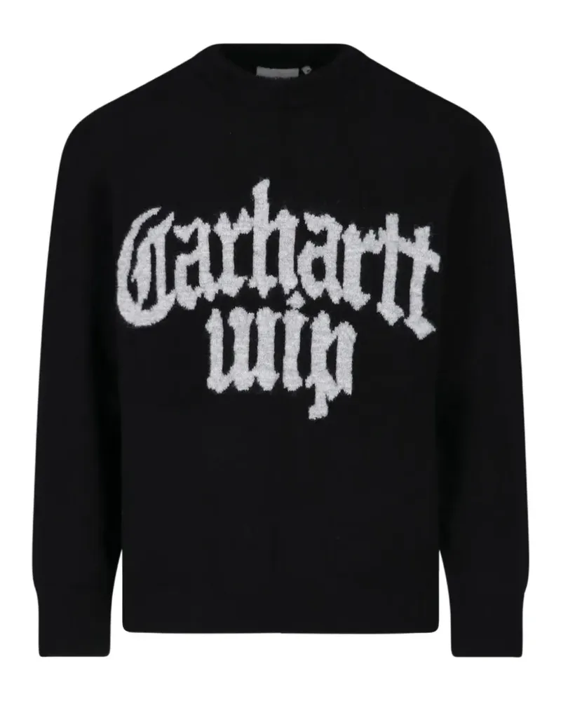 Carhartt WIP logo-intarsia sweater - Schwarz Schwarz