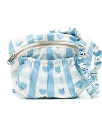 STORY mfg. Tasche mit Herz-Print Blau