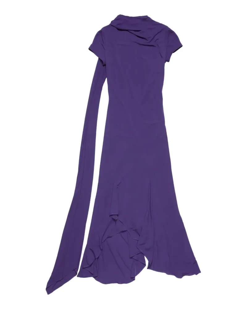 Acne Studios draped asymmetric dress - Violett Violett