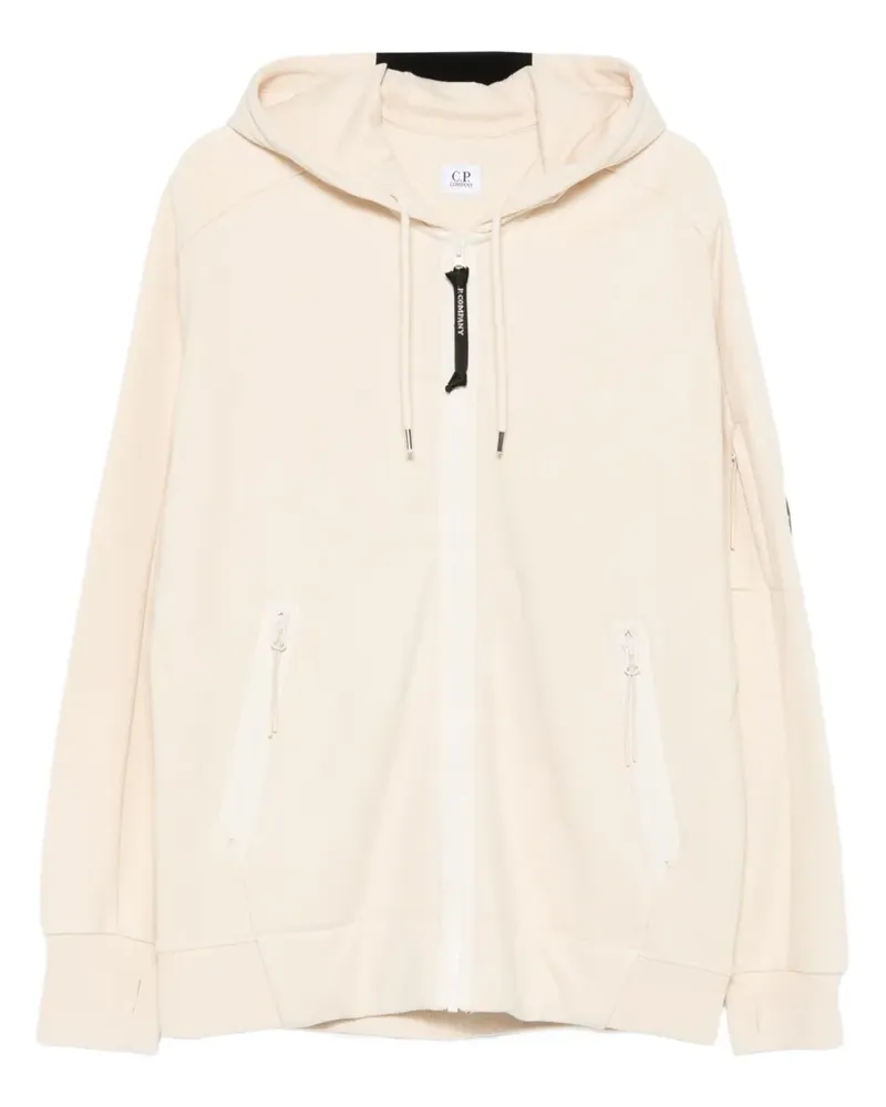 C.P. Company Kapuzenjacke mit Reißverschluss - Nude Nude
