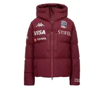 Jacke mit Kapuze - Rot