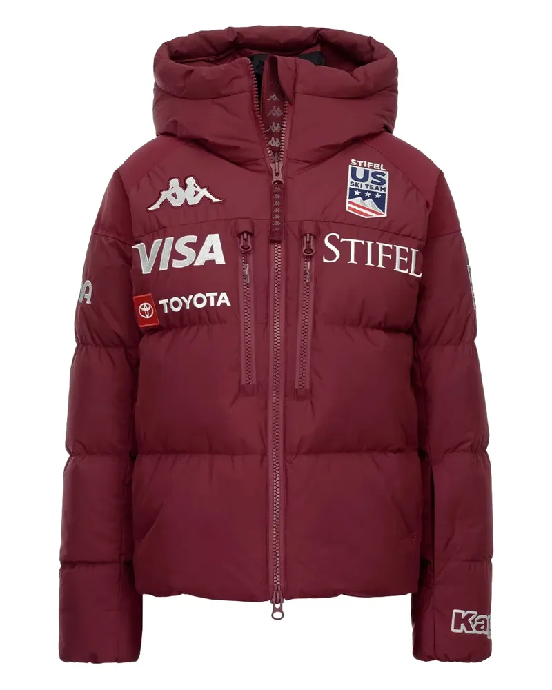 Kappa hooded jacket - Rot Rot