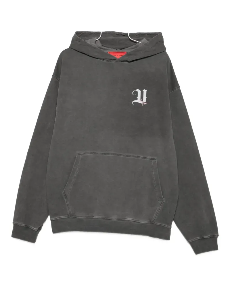 Vision Of Super Hoodie mit Logo-Print - Grau Grau
